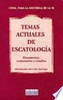 libro Temas Actuales De Escatología