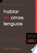 libro Una Guía Esencial Para Hablar En Otras Lenguas