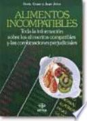 libro Alimentos Incompatibles