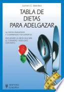libro Tabla De Dietas Para Adelgazar