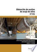 libro Uf1086   Obtención De Aceites De Orujo De Oliva