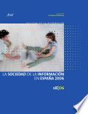 libro La Sociedad De La Información En España 2006