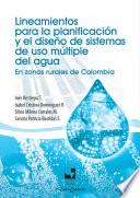 libro Lineamientos Para La Planificación Y El Diseño De Sistemas De Uso Múltiple Del Agua
