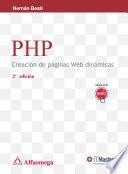 libro Php   Creación De Páginas Web Dinámicas 2a Edición