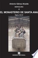 libro Barcelona. El Monasterio De Santa Ana