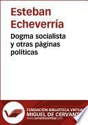 libro Dogma Socialista