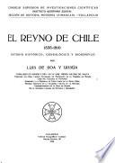 libro El Reyno De Chile, 1535 1810