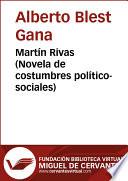 libro Martín Rivas